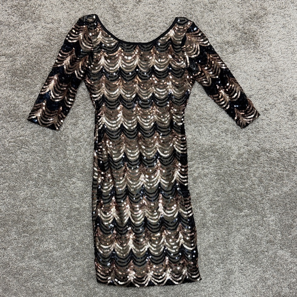 Elegant Sequin Dress